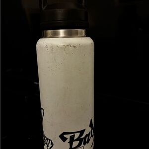 Yeti White and Black water bottle
